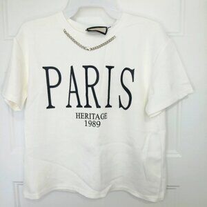 Chic White Minimalist Paris Heritage Matching Set One Size